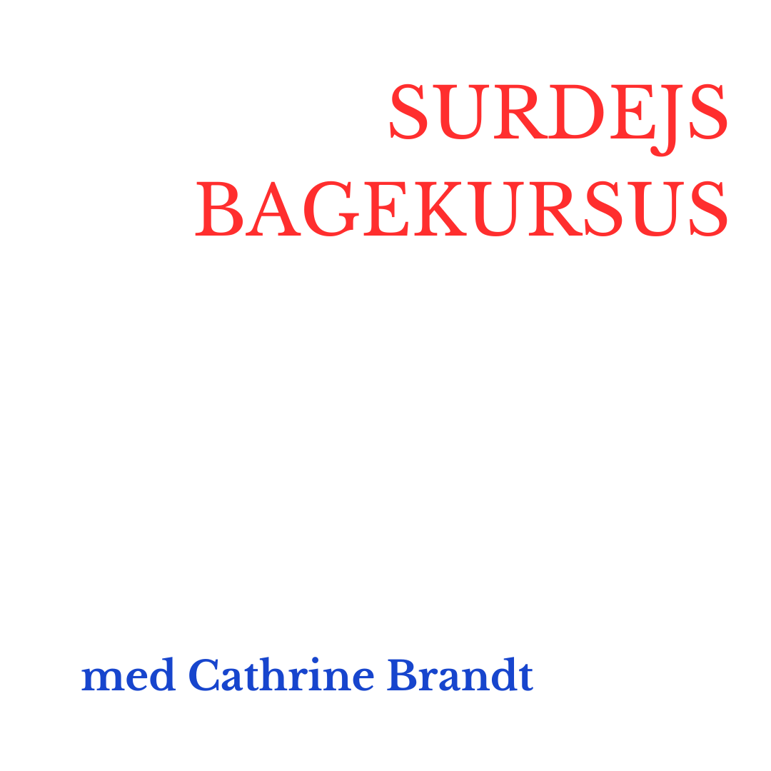 Bagekursus: Torsdag d. 27/11 kl. 16-20