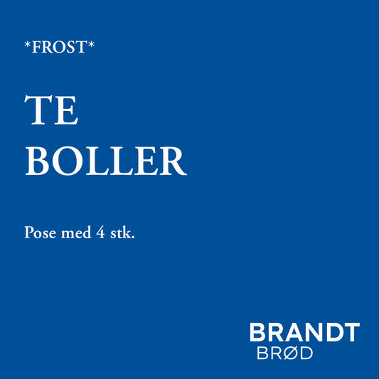 Hent i Sejs tirsdag d. 11/3 kl.16-16.30: 4 stk. Teboller *FROST*